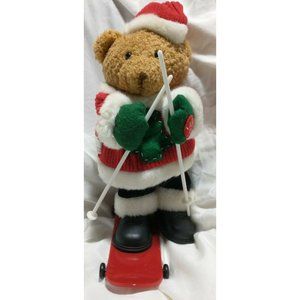 Animated Plush Singing skateboarding Christmas bear